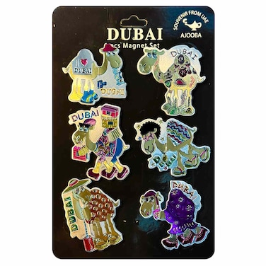 Ajooba UAE Magnet Set, 6 PCS