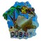 Ajooba UAE Design Magnet Set, 3 PCS