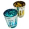 Ajooba UAE Dubai Landmark Short Glass Mug, Assorted