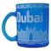 AJ UAE Dubai Transparent Souvenir Mug with Landmark Design, Assorted