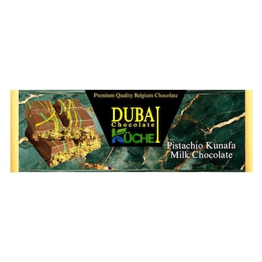 Kuche Dubai Chocolate Pistachio Kunafa Milk Chocolate, 30g