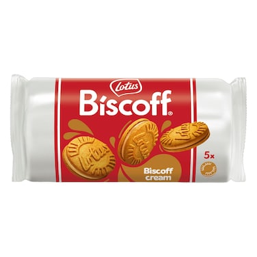 Lotus Biscoff Cream Sandwich Biscuits, 50g