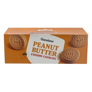 Gandour Peanut Butter Cream Cookies, 38g Pack of 12