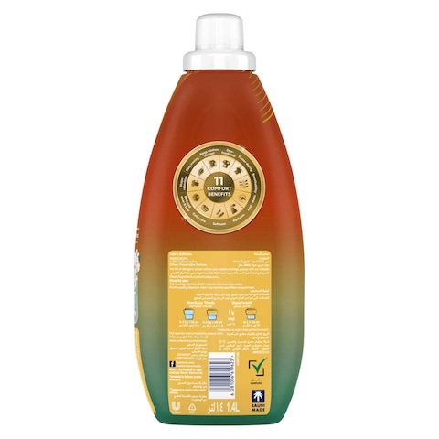 Comfort  Concentrate Fabric Softener,  Lily Musk &amp; Caramel, 1.4L