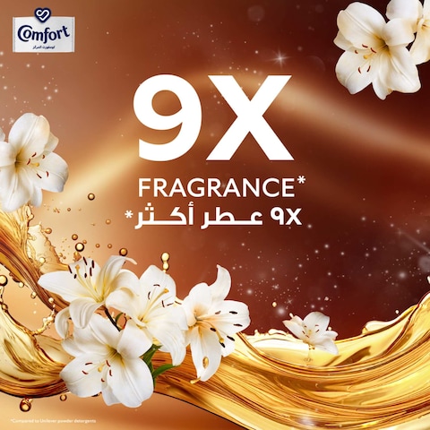 Comfort  Concentrate Fabric Softener,  Lily Musk &amp; Caramel, 1.4L