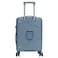 Cosmo Icon 8 Wheel Luggage Hard Trolley, Light Blue, 50cm