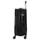 Cosmo Icon 8 Wheel Luggage Hard Trolley, Black, 60cm