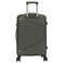 Cosmo Icon 8 Wheel Luggage Hard Trolley, Olive Green, 60cm
