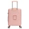 Cosmo Icon 8 Wheel Luggage Hard Trolley, Pink, 50cm