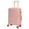 Cosmo Icon 8 Wheel Luggage Hard Trolley, Pink, 50cm