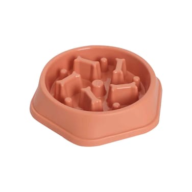 Delight Slow Feeder PP and TPR Pet Bowl, 20.5x5cm