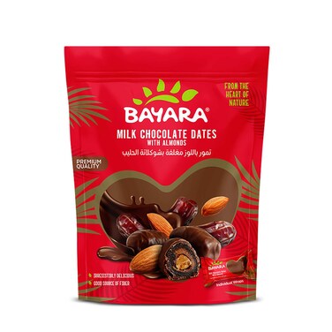 Bayara Milk Chocolate Dates With Almonds