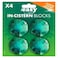 Easy Lu-Green In-Cistern Toilet Blocks 4 Blocks, 38g