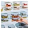 Lock &amp; Lock The Clear, Glass Food Container, Rectangular, White, 630ml