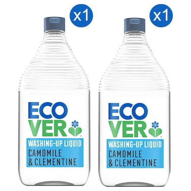 Ecover Sensitive Washing Up, Camomile and Clementine, Liquid, 950ml Pack of 2