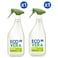 Ecover Multi-Action Surface Cleaner Spray, Lemongrass and Orange, 500ml Pack of 2