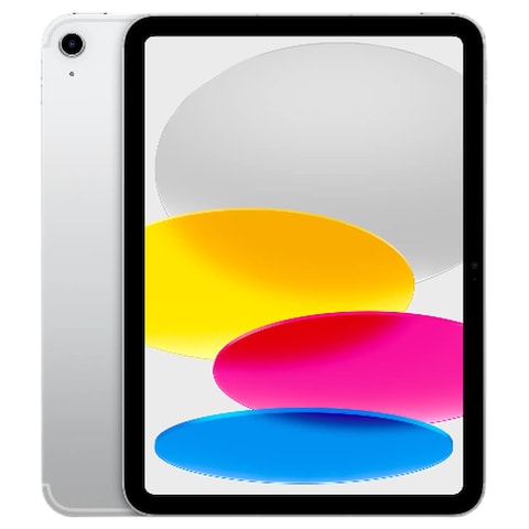 Apple iPad Tablet, 256GB, Silver, 12 MP Camera, Multi‑Touch Window Display, Wi-Fi