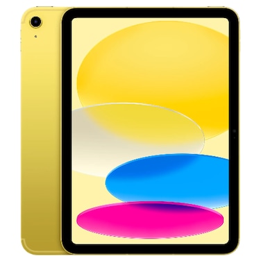 Apple iPad Tablet, 128GB, Yellow, 12 MP Camera, Multi‑Touch Window Display, Wi-Fi