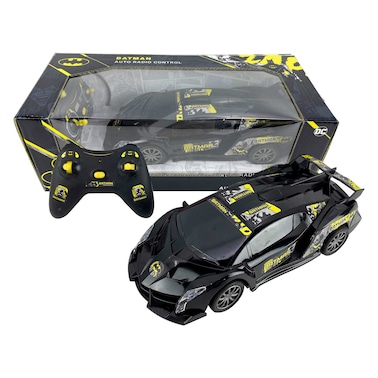 Batman 4 Function Remote Control Car Toy, Black