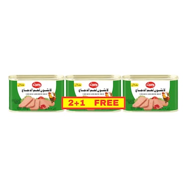 Robert Chicken Luncheon Meat, 200g Pack of 3