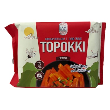 Good Seoul Topokki Original Rice Cake, 133g