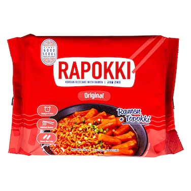 Good Seoul Rapokki Original Rice Cake with Ramen, 132g