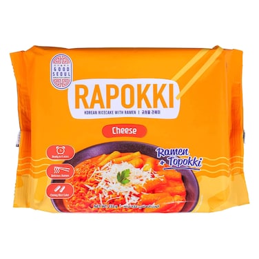 Good Seoul Rapokki Cheese Rice Cake with Ramen, 132g