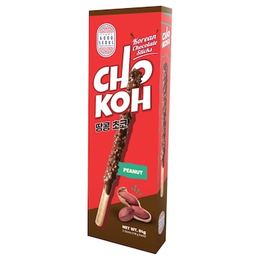 Good Seoul Chokoh Peanut Korean Chocolate Sticks, 54g