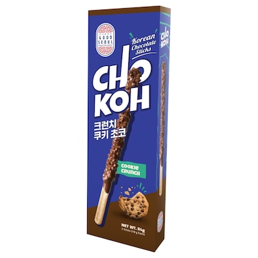 Good Seoul Chokoh Cookie Crunch Korean Chocolate Sticks, 54g