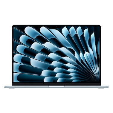 Apple MacBook Air Laptop, M4 Chip, 16GB RAM, 256GB SSD, 15.3-Inch IPS, MacOS, Sky Blue, English Keyboard