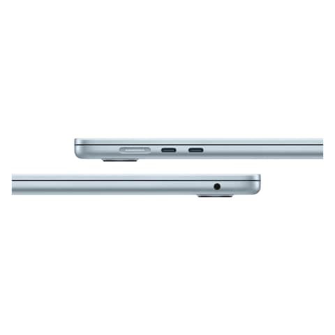 Apple MacBook Air Laptop, M4 Chip, 24GB RAM, 512GB SSD, 15.3-Inch IPS, MacOS, Sky Blue, English Keyboard