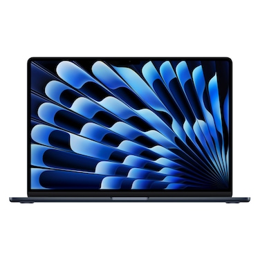 Apple MacBook Air Laptop, M4 Chip, 16GB RAM, 256GB SSD, 15.3-Inch IPS, MacOS, Midnight, English Keyboard