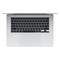 Apple MacBook Air Laptop, M4 Chip, 16GB RAM, 512GB SSD, 15.3-Inch IPS, MacOS, Silver, English Keyboard
