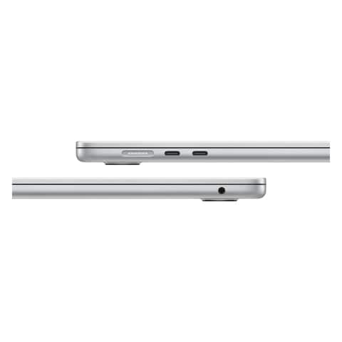 Apple MacBook Air Laptop, M4 Chip, 16GB RAM, 512GB SSD, 15.3-Inch IPS, MacOS, Silver, English Keyboard