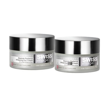 سويس إيميج كريم تبييض النهار، 50 ملل + كريم تبييض الليل من سويس إيميج، 50 ملل