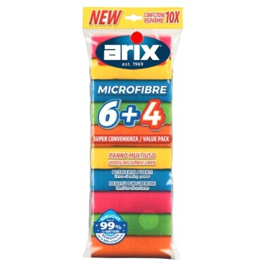 Arix Microfibre Cloth 10 Wipes
