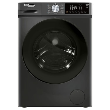 Super General Front Load Washer SGW8450HD, 8 kg, 15 Programs, 1400 rpm, Grey