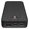 سويس ميليتاري باور بانك  بمنفذين USB-C وUSB-A، 10000 مللي أمبير/ساعة، أسود، 20 وات