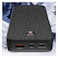 سويس ميليتاري باور بانك  بمنفذين USB-C وUSB-A، 10000 مللي أمبير/ساعة، أسود، 20 وات