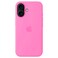 Apple Silicone Case with MagSafe for iPhone 16, Peony