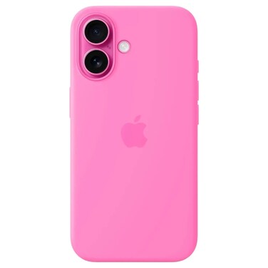 Apple Silicone Case with MagSafe for iPhone 16, Peony