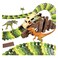 Addo Battery Operated Magic Jurassic Adventure Dino Track Set, 120 PCS