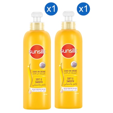 Sunsilk Soft and Smooth Leave On Cream, 200ml Pack of 2
