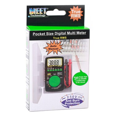 Terminator Trms 6000 Count Pocket Size DMM With Capacitence Frequency NCF NCV &amp; SPT