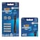 Bic Hybrid Flex 3 Razor and 4 Cartridges for Men