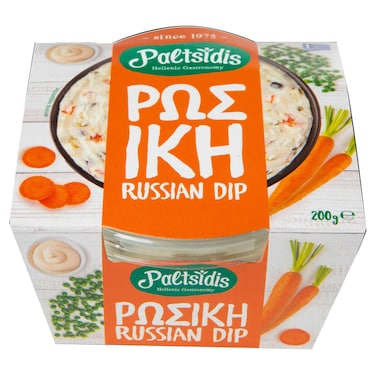 Paltsidis Russian Dip with Vegetables and Eggs, Ready to Eat, 200g