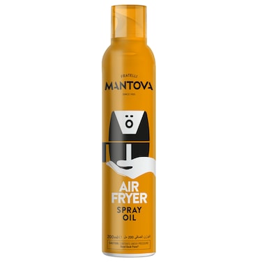 مانتوفا 230 زيت رش طبخ للقلاية الهوائية 230 درجة مئوية 200 ملل