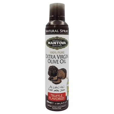 مانتوفا بخاخ زيت زيتون بكر ممتاز بنكهة الكمأة 250 ملل