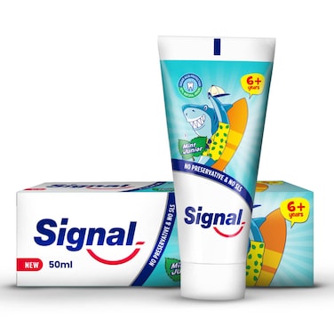 Signal Junior Toothpaste,  Mild Mint, 50ml