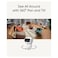 eufy Indoor Cam S350 4K UHD Dual Security Camera, White